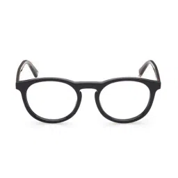 WEB EYEWEAR Black Full Rim Round Frame Designed in Italy-38