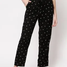 Sweet Dreams Black Printed Pyjamas-image-43