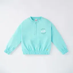 Ed-a-Mamma Kids Blue Cotton Printed Full Sleeves Sweatshirt-image-34