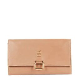 Baggit Beige Solid Tri-Fold Wallet for Women-image-33