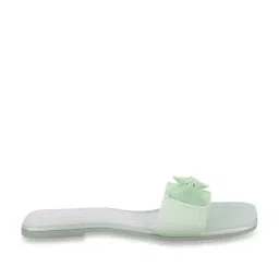 Mochi Women's Green Casual Sandals-image-49