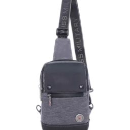 Swiss Military AQUATIC Grey Small Cross Body Bag-image-78