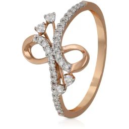 Malabar Gold and Diamonds 18k Rose Gold Diamond Ring-picture-34