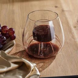 Troveas Transparent Glass Aerosip Wine Aerator Glasses (0.32 L) - Set of 2-picture-12