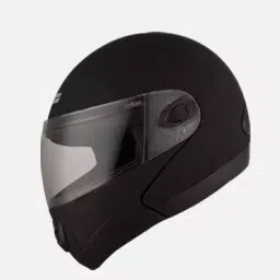 Studds Matt Black Large (580 mm) Flip Up-Full Face Helmet, Ninja 2G-image-92