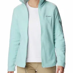 Columbia Blue Regular Fit Sports Jacket-image-96