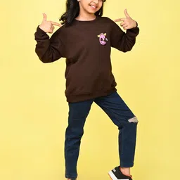 NUSYL Girls Printed Sweatshirt-picture-40