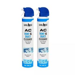 Kangaroo 400 ml Car AC Vent & Duct Cleaner Odor Neutralizer Spray with Long Nosal Pipe (Pack of 2)-picture-12