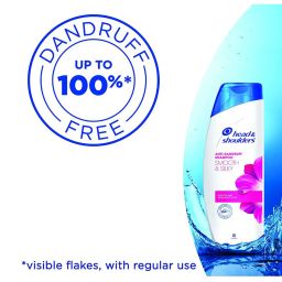 Head & Shoulders Smooth & Silky Anti-Dandruff Shampoo - 180 ml image 5
