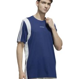 Adidas Blue Regular Fit Printed Sports T-Shirt-image-42