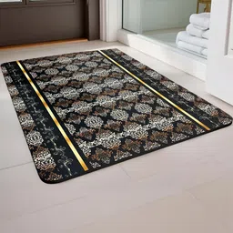 IVAZA Grey 650 GSM Silicone Bath Rugs-image-57