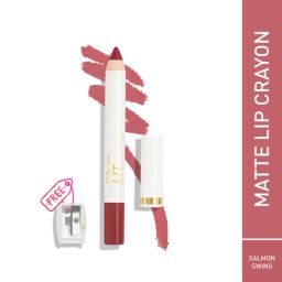 MyGlamm LIT Matte About It Lip Color Salmon Swing - 2.8 gm-12