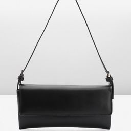 MANGO Structured Shoulder Bag-image-1