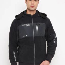 Duke Charcoal Regular Fit Hooded Sweatshirt-picture-12