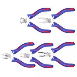 Emtop 4.5 inch Chrome Vanadium Steel 5 Pcs Mini Pliers Set, EPLSM0511-25