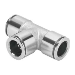 Festo Tee Tube-to-Tube Adaptor NPQM-T-Q6-E-P10 Push In 6 mm Connector A Tube-to-Tube, NPQM-T-Q6-E-P10 (Pack of 10 Pcs)-picture-37