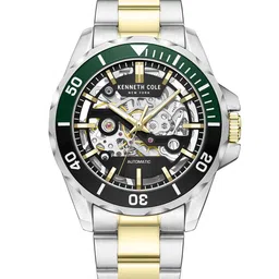 Kenneth Cole Men Dial & Stainless Steel Bracelet Style Straps Analogue Automatic Watch KCWGY0046004MN-27