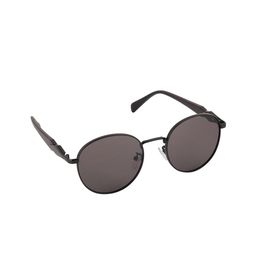 DukieKooky Unisex Black Lens & Black Round Sunglasses with-picture-21