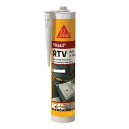 Sika RTV Sealant Red 280 ml 500° for Aluminium, Glass, Glazed Ceramic, Metal (Pack of 6)-43