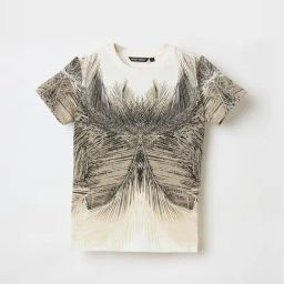 Antony Morato Boys Cream Cotton Printed T-Shirt-picture-36