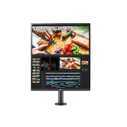 LG 27.6 inch IPS Panel 5 ms QHD DualUp Monitor with Ergo Stand and USB Type-C, 28MQ780-B image 2