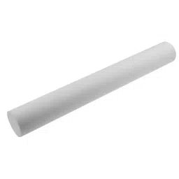 RS PRO Opaque Fluoroplastics PTFE Rod, 500mm x 65mm Diameter Model No 1969966-10