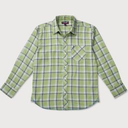 Gini and Jony Boys Standard Opaque Checked Casual Shirt-image-50