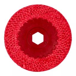 Xtra Power 4 inch(100 mm) Red Sisal Buff Pad (Pack of 20)-27