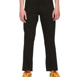 Calvin Klein Jeans Core Black Cotton Regular Fit Jeans-image-24