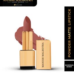 MyGlamm Manish Malhotra Powder Matte Lipstick Bohemian Queen - 4 gm-17