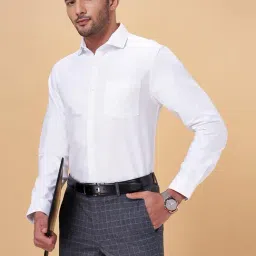 Peregrine by Pantaloons White Cotton Regular Fit Shirt-picture-28