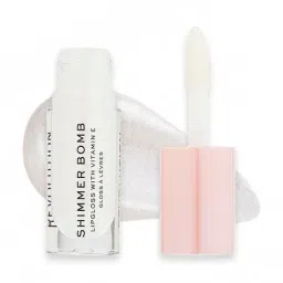 Makeup Revolution Shimmer Bomb Lipgloss Beam Pearl - 4.5 ml-18