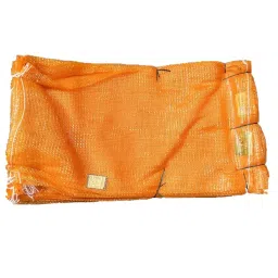SINGHAL 18x32 inch Orange Mesh Bag with Drawstring  (Pack of 8 Pcs)-picture-12