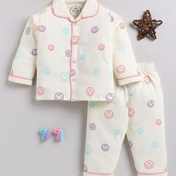 Clt.s Unisex Kids Printed Night suit-image-34