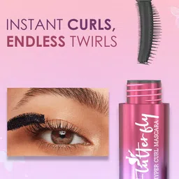 GLAM21 Flutterfly Hyper Curl Waterproof Mascara - 10 ml image 4