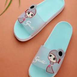 Pampy Angel Women's Blue Slides-picture-45