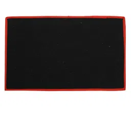 Kuber Industries Set Of 2 Solid Shaggy Microfiber Anti-Skid Rectangular Doormats image 3