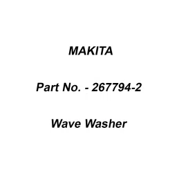 Makita Wave Washer 12 for 9553NB, Part No 267794-2-28