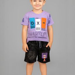 Covetus Unisex Lavender Clothing Set-image-1