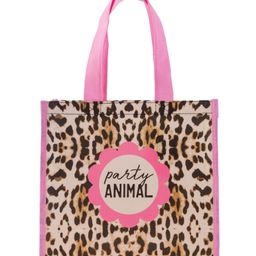 Stephen Joseph Recycled Gift Bag Leopard Print - Pink-image-10