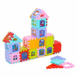 Ekta House Building Blocks Set 1 Multicolor - 72 Pieces-21
