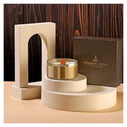 Parkash Candles Premium Scented Glass Candle - African Woods-image-91