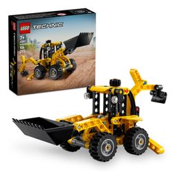 LEGO Technic Backhoe Loader Construction Toy Vehicle Set 104 Pieces - 42197-21