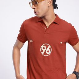 glitchez Speed Vibes Printed Polo Collar T-shirt-image-62