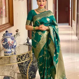 AMRUTKALA SAREES Woven Design Banarasi Saree-picture-53