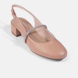 LEMON & PEPPER Embellished Block Sandals image 1