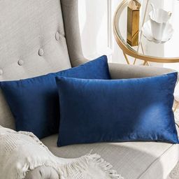 Shadowkart Set of 2 Fibre Filled Faux Velvet Ultra Soft Sleep Pillow-image-93