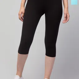 UllasPemium Women Skinny Fit Capris-picture-3