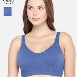 Inner Sense Pack Of 2 Antimicrobial Sustainable Soft Cup Full Coverage Bra image 1