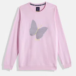 Allen Solly Junior Girls Flip Sequin Embellished Sweatshirt-picture-36